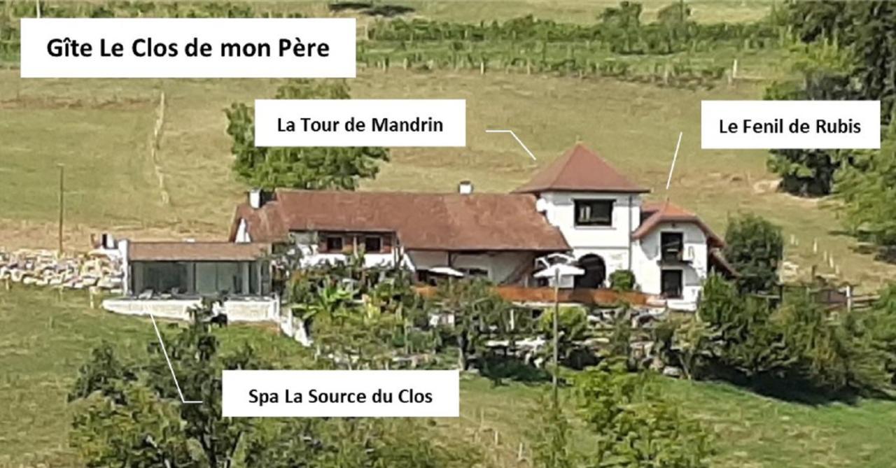 Gite & Spa Le Clos De Mon Pere Rochefort (Savoie) Exterior foto